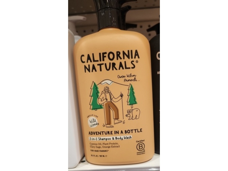 California Naturals 2-In-1 Shampoo & Body Wash, 16.5 fl oz/487 mL