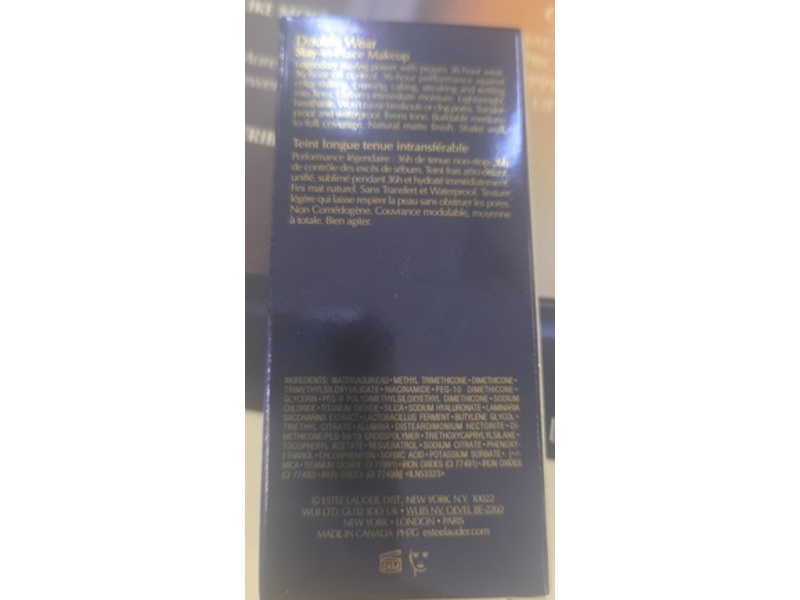 Estee Lauder Double Wear Stay-In-Place Foundation, 4N2 Spiced Sand, 1 fl oz/30 mL