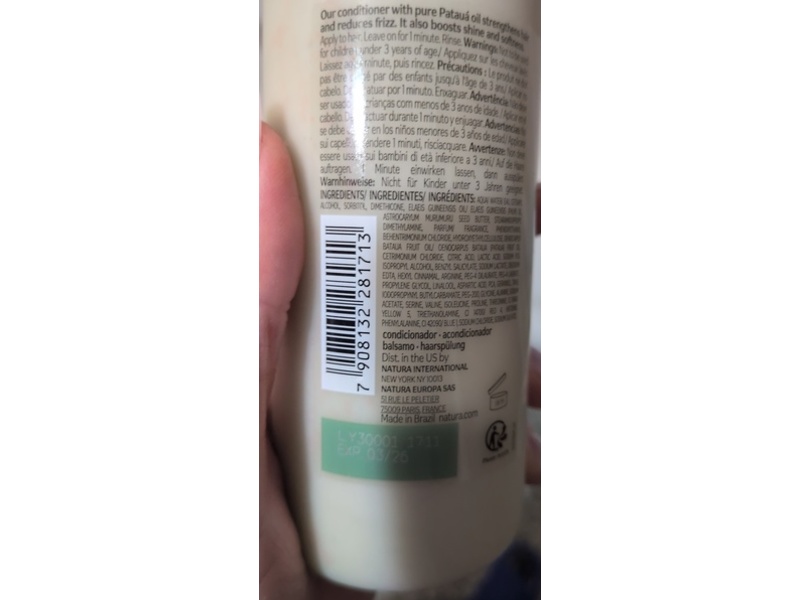 Natura Ekos Strengthening Conditioner, 10.1 fl oz/300 ml