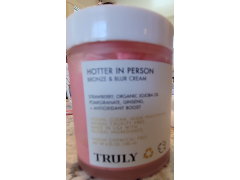 Truly Hotter In Person Bronze & Blur Cream, 180 mL
