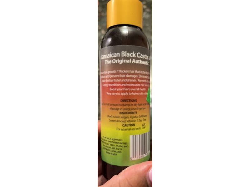 Well's Jamaican Black Castor Oil Spray, Tea Tree, 4 oz/118 mL
