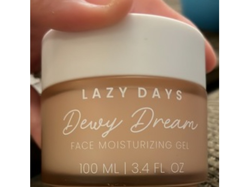 Lazy Days Face Moisturizing Gel, Dewy Dream, 3.4 fl oz/100 mL