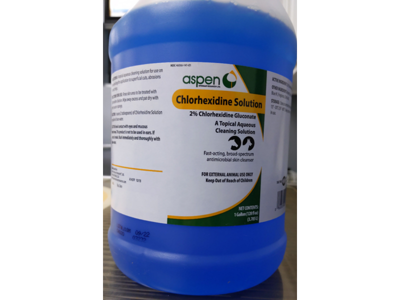 Aspen Veterinary Resources Chlorhexidine Solution, 128 fl oz/1 gal
