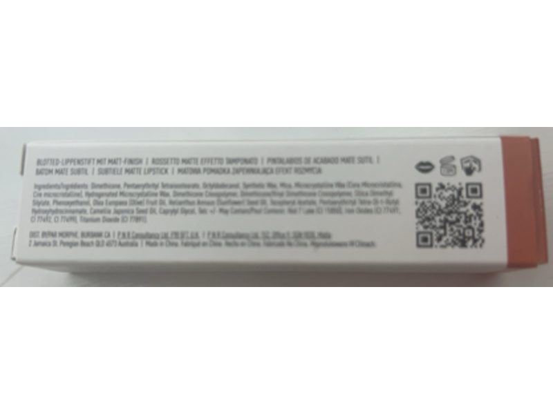 Morphe Good Talk Blotted Matte Lipstick, Cocoa Cutie, 0.10 oz/3 g