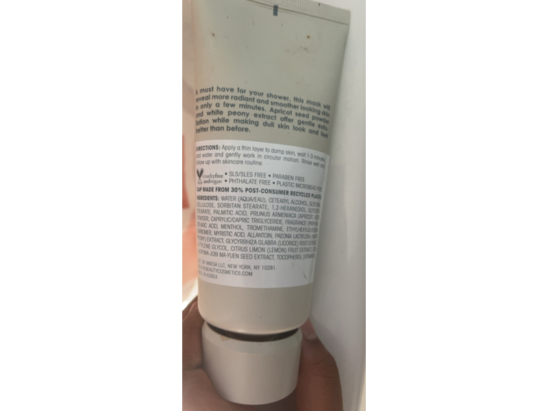 Believe Beauty Skin Exfoliating In-Shower Face Mask, 6 fl oz/177 mL