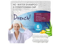 Drench! No Water Shampoo & Conditioning Cap, 6 Count - thumbnail 1