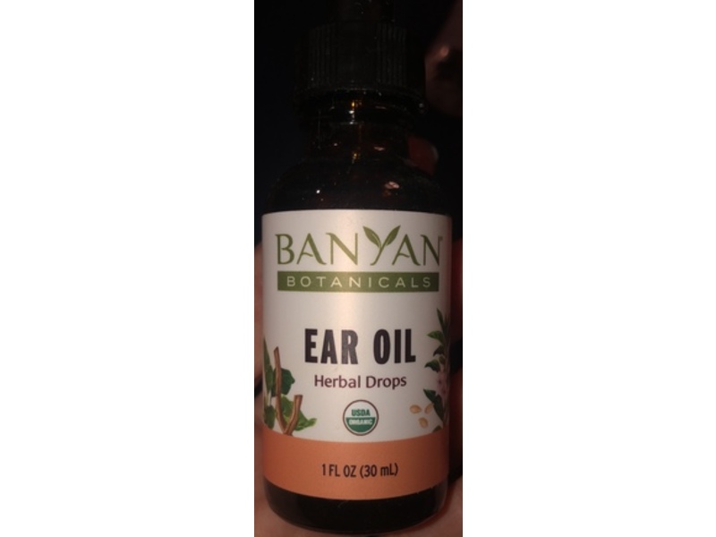 Banyan Botanicals Ear Oil, 1 fl oz/30 mL