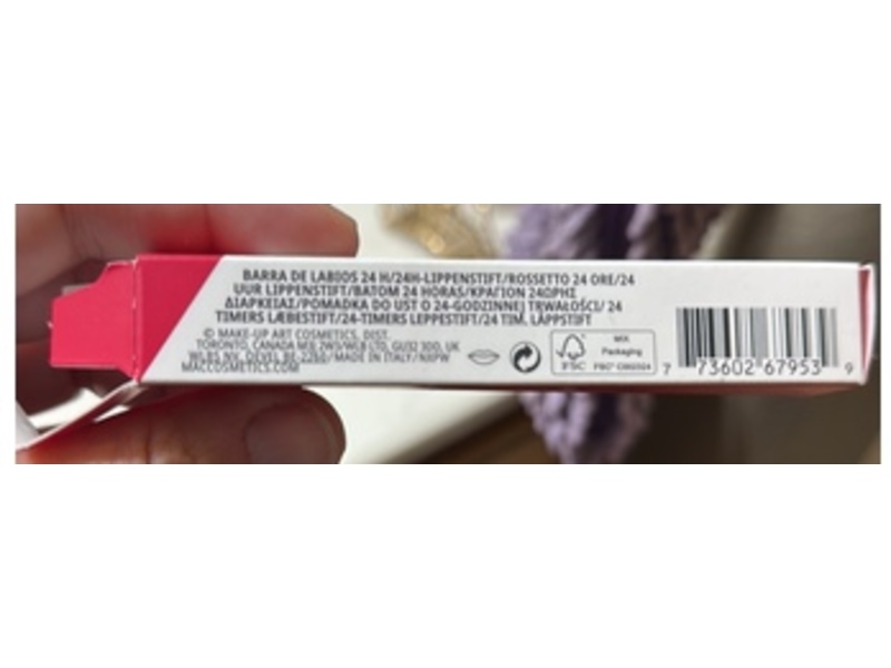 M.A.C Cosmetics Locked Kiss Lipstick, 90 Taboo, 0.6 oz/1.8 g