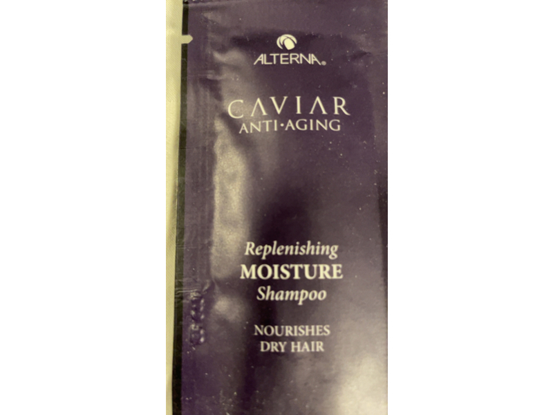 Alterna Caviar Anti-Aging Replenishing Moisture Shampoo, 0.25 fl oz/7 mL