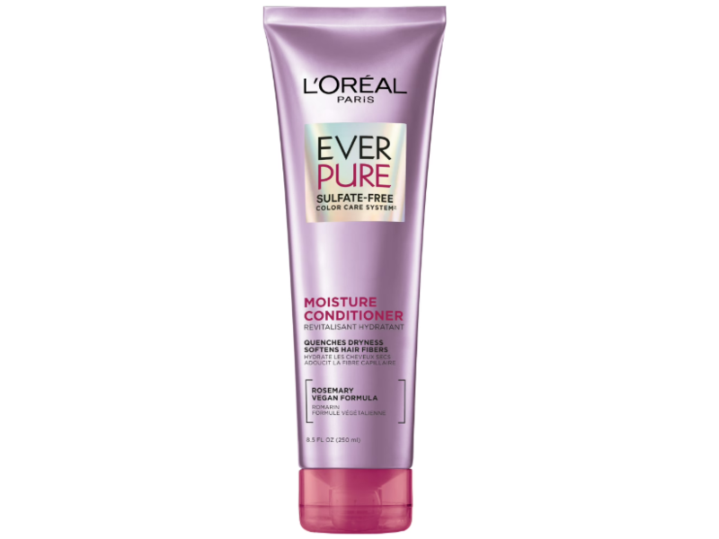 L'Oreal Paris EverPure Moisture Conditioner, Rosemary, 8.5 fl oz/250 mL