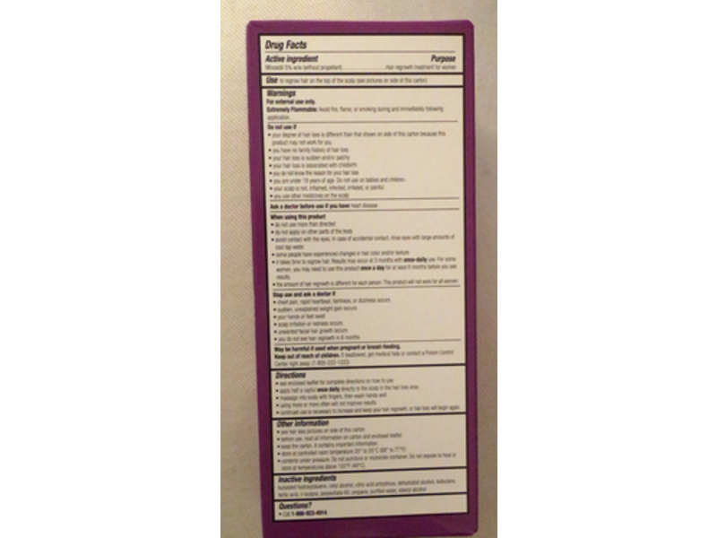 Up & Up Hair Regrowth Treatment, Minoxidil 5% & Topical Aerosol, 2.11 oz