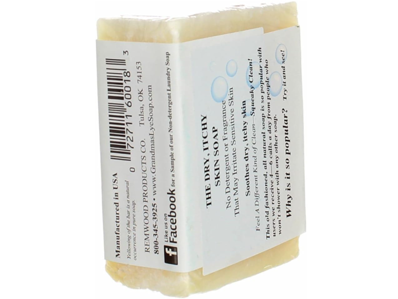 Grandma's Pure & Natural Soap, Lye Soap, 6 oz/170 g