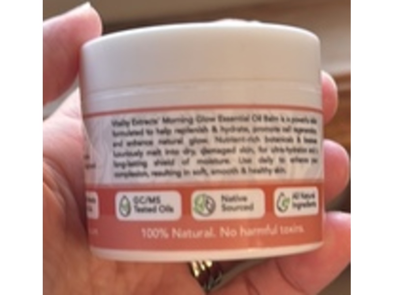 Vitality Extracts Essential Oil Balm, Morning Glow, 2 oz/57 g