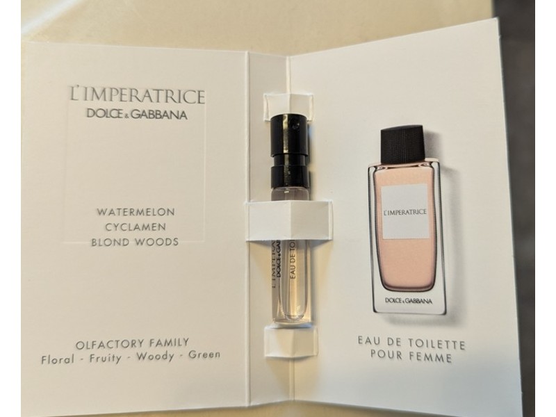 Dolce & Gabbana Eau de Toilette, L'Imperatrice, 0.34 oz/10 mL