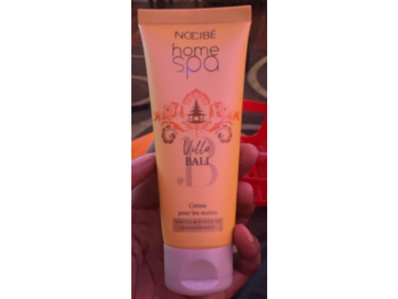 Nocibe Home Spa Hand Cream, Villa Bali, 75 mL