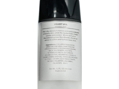 Velvet Veil Foundation Primer Serum Gel, 1.2 fl oz/35.5 mL