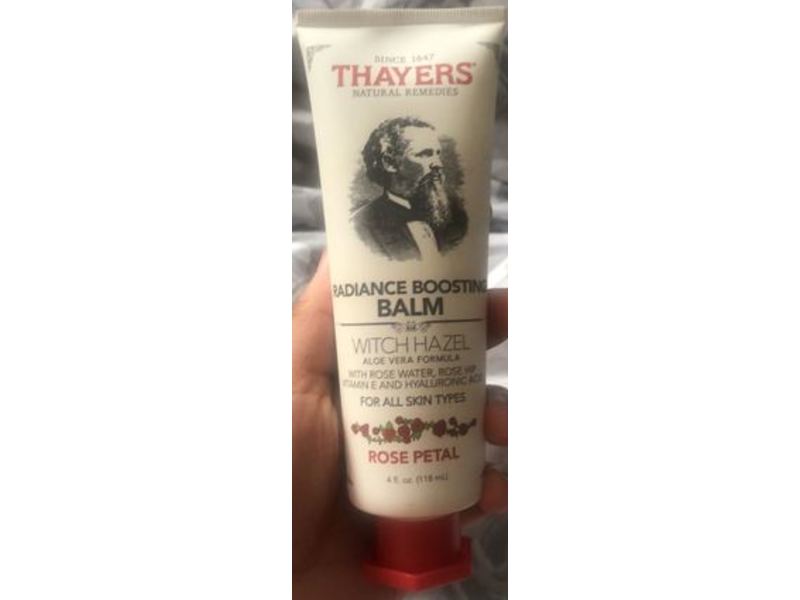 Thayers Radiance Boosting Balm, Rose Petal, 4 fl oz/118 mL