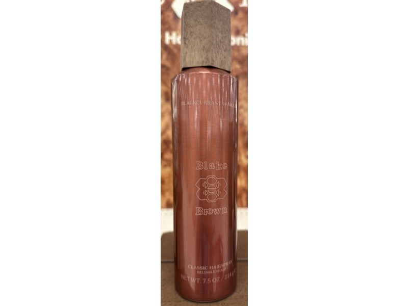 Blake Brown Classic Hairspray, Blackcurrant Vanille, 7.5 oz/214 g