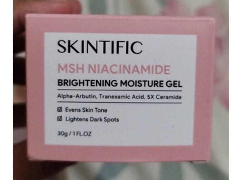 Skintific Msh Niacinamide Brightening Moisture Gel, 1 fl oz/30 mL