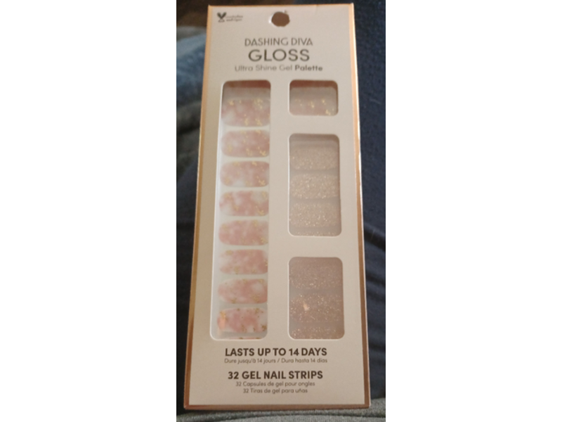 Dashing Diva Gloss Ultra Shine Gel Nail Art Palette, 32 Count