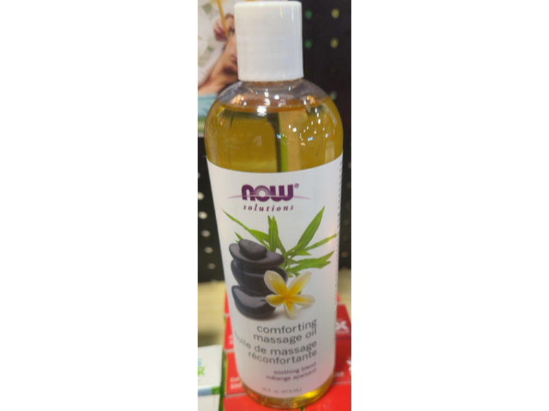 Now Solutions Comforting Massage Oil, Soothing Blend, 16 fl oz/473 mL