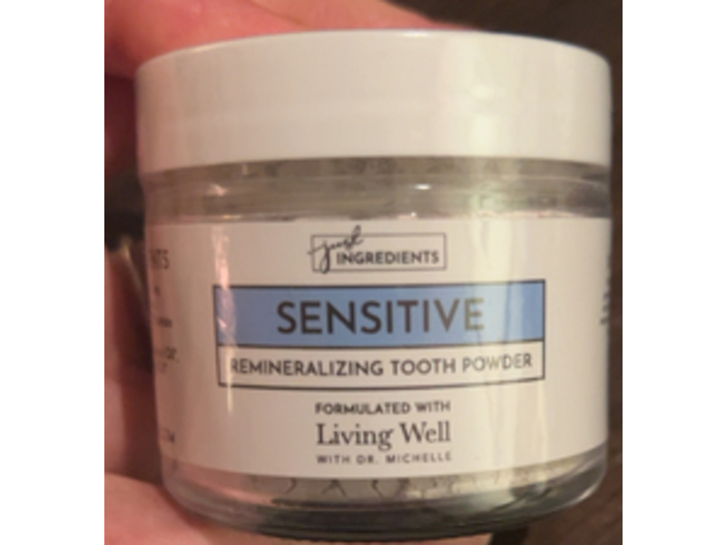 Just Ingredients Sensitive Remineralizing Tooth Powder
