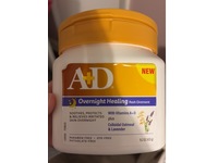 A+D Overnight Healing Rash Ointment, Colloidal Oatmeal & Lavender, 15.2 oz/431 g - Image 3