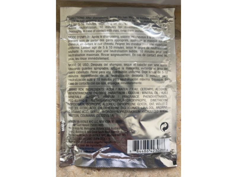 Redken Color Extend Blondage Express Anti-Brass Ultra-Pigmented Purple Mask, 1.0 fl oz/30 mL