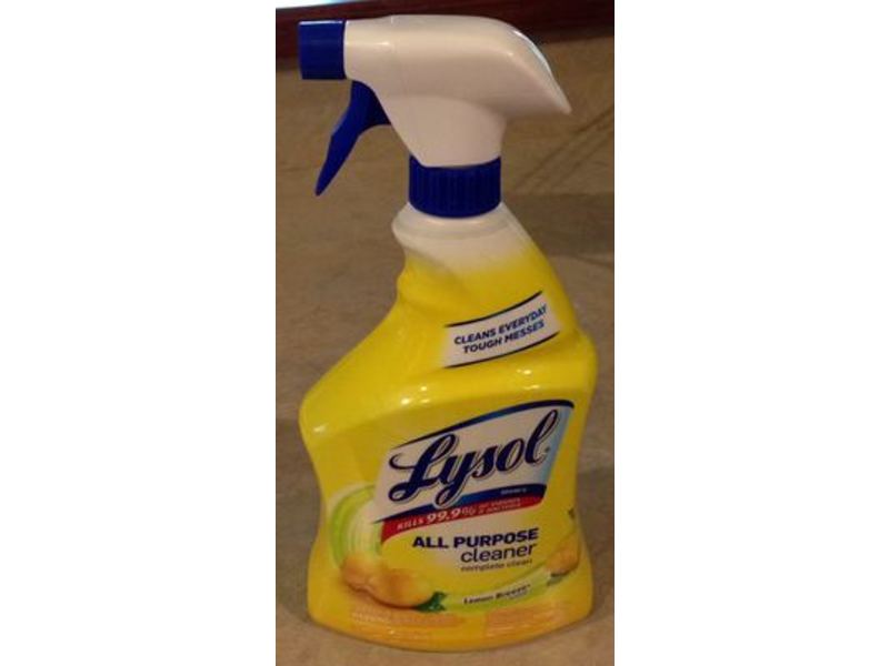 Lysol All Purpose Cleaner, Lemon Breeze Scent, 32 fl oz/946 mL