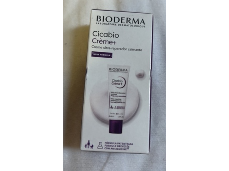 Bioderma Cicabio Crème+ Ultra-Repairing Soothing Cream, 0.16 fl oz/5 mL