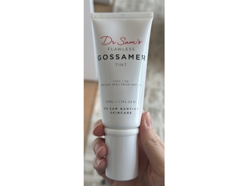 Dr Sam's Flawless Gossamer Tint 02, SPF 50, 1.7 fl oz/50 mL
