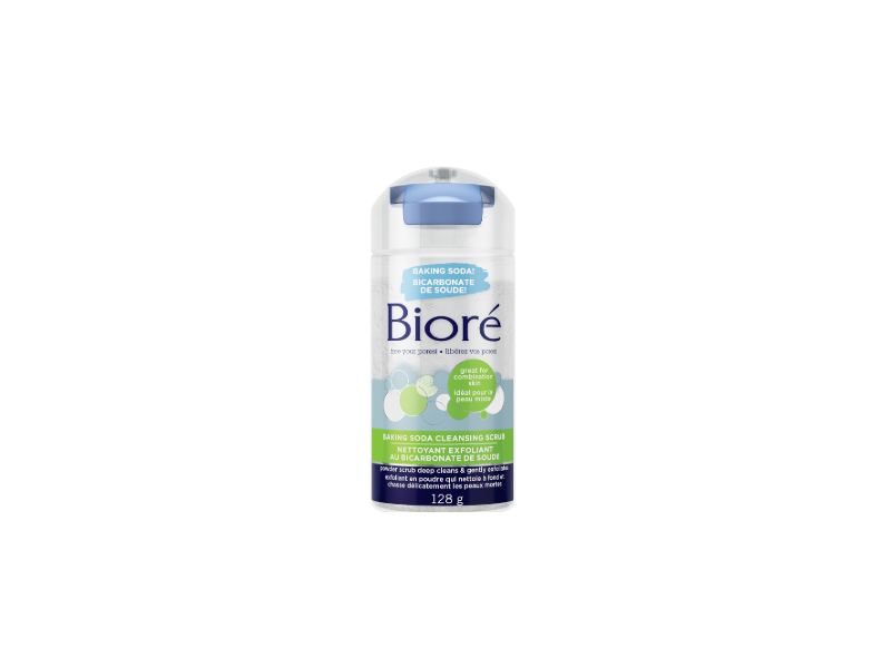 Biore Cleansing Scrub, Baking Soda, 128 g