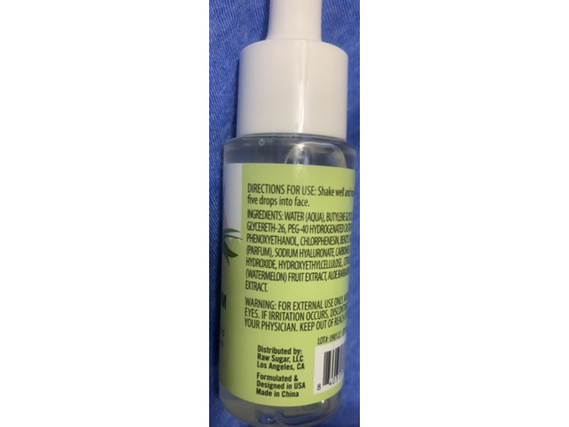 Bolero Am Facial Serum, Watermelon & Aloe Leaf, 1 fl oz/29.5 mL