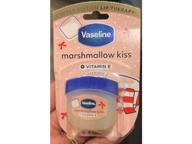 Vaseline Lip Therapy, Marshmallow Kiss, 0.25 oz/7 oz