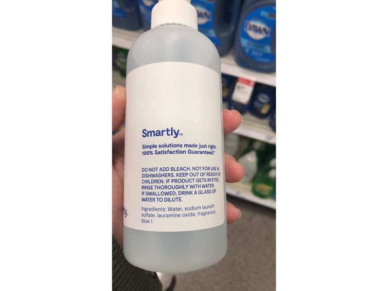 Smartly Liquid Dish Soap, Smells Like The Ocean, 10 fl oz