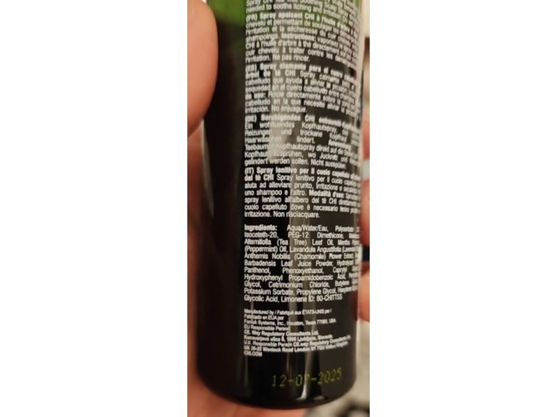 Chi Soothing Scalp Spray, Tea Tree Oil, 3 fl oz/89 mL