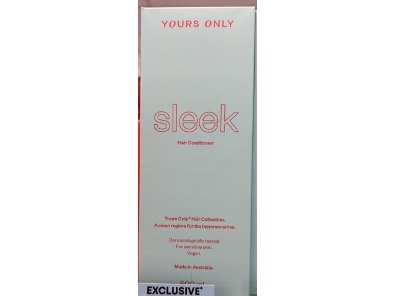Yours Only Sleek Hair Conditioner, 500 mL