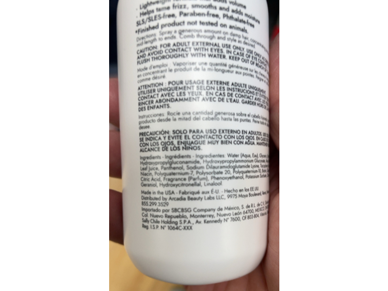 Bondbar Bonding Leave-In Conditioner, 4 fl oz/118 mL