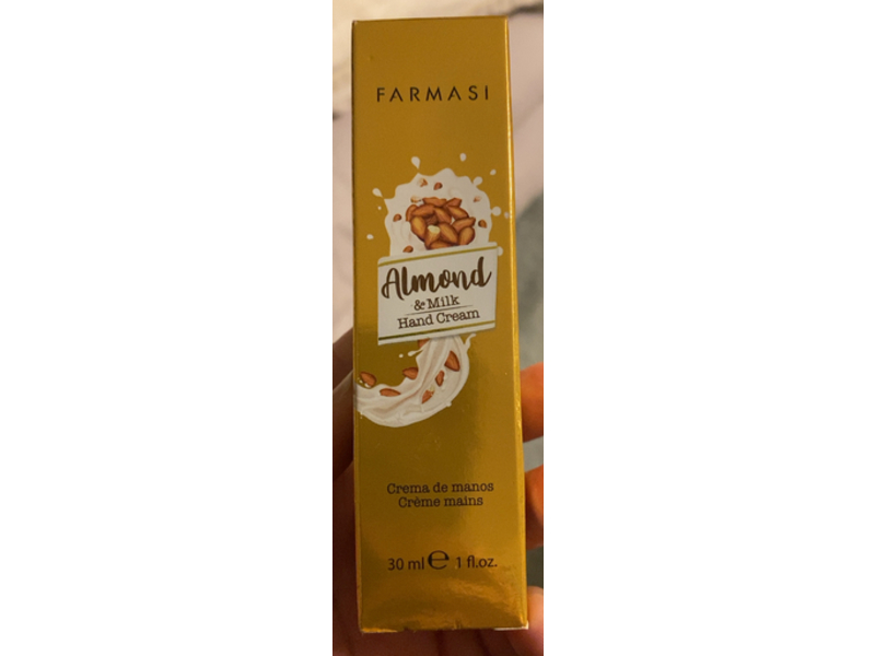 Farmasi Hand Cream, Almond & Milk, 1 fl oz/30 mL