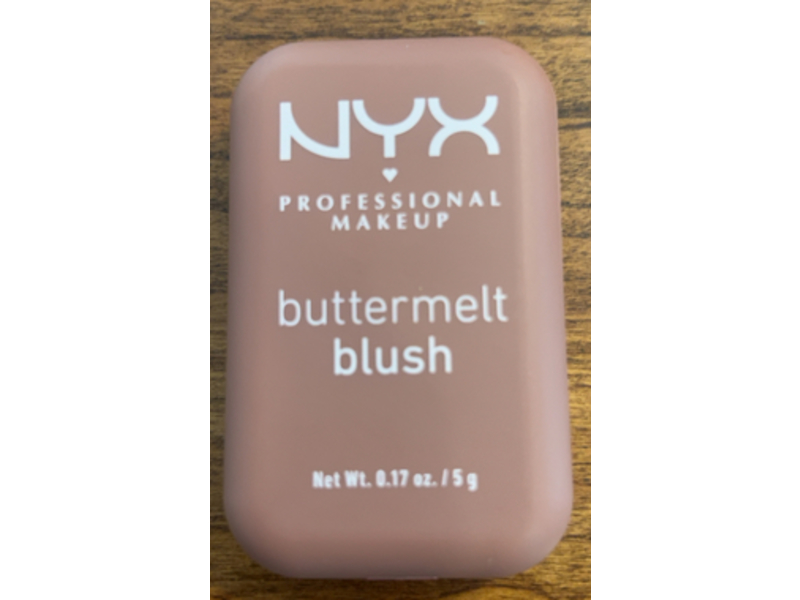 NYX Professional Makeup Buttermelt Blush, Feeling Butt, 0.17 oz/5 g