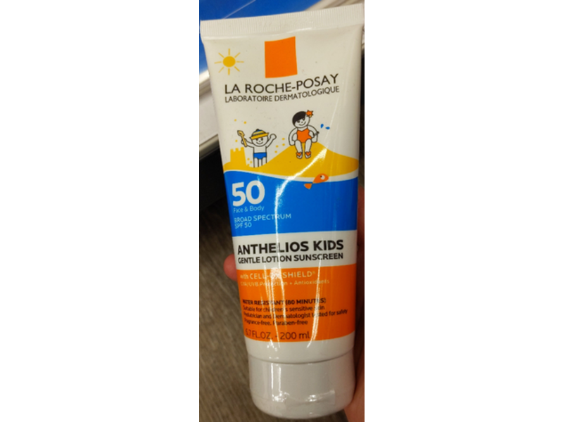 La Roche-Posay Anthelios Kids Gentle Lotion Sunscreen, SPF 50, 6.7 fl oz/200 mL