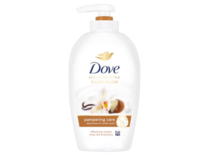 Dove Moisturizing Hand Wash Pampering Care, Shea Butter & Vanilla Scent, 250 mL