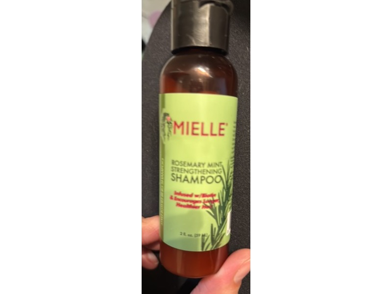 Mielle Strengthening Shampoo, Rosemary Mint, 2 fl oz/59 mL