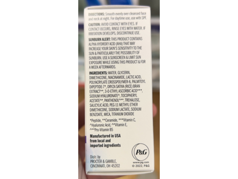 Olay Mini Night Repair Super Serum, 0.4 fl oz/14 mL