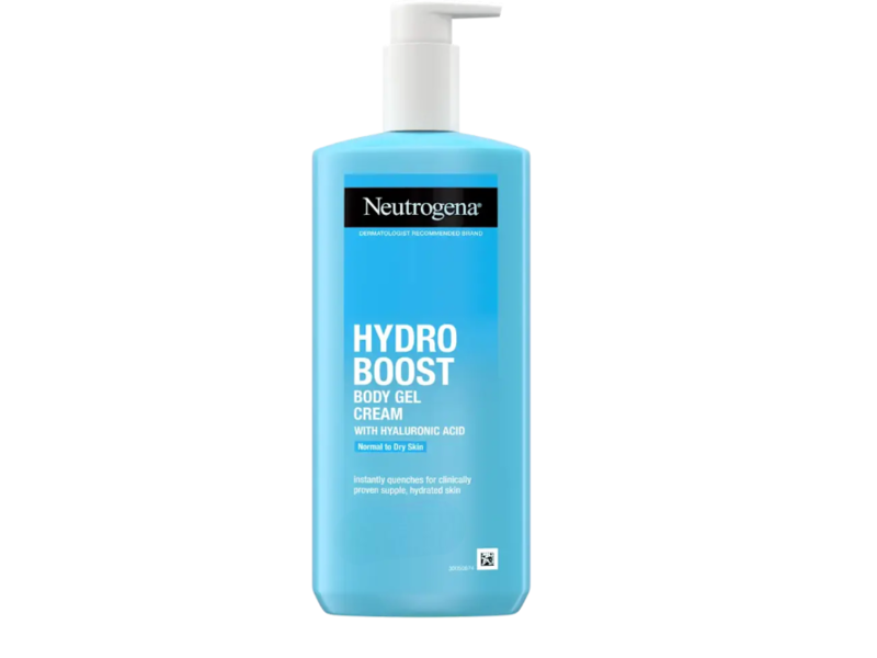 Neutrogena Hydro Boost Body Gel Cream, Hyaluronic Acid, 250 mL