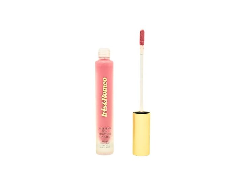 Iris&Romeo Weekend Skin Moisture Lip Balm, SPF30, Camellia, 0.22 oz/6.5 g