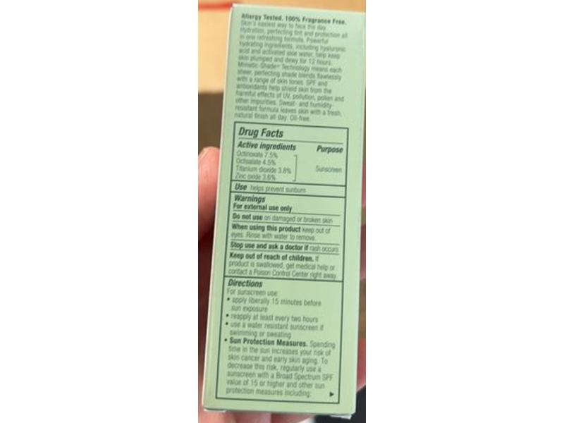 Clinique Moisture Surge Sheertint Hydrator, SPF 25, Medium Deep, 1.4 fl oz/40 mL