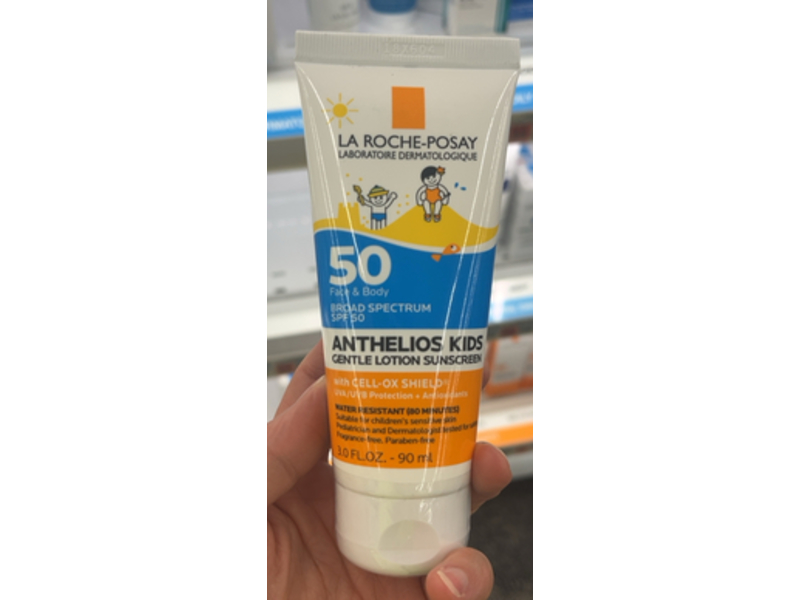 La Roche Posay Anthelios Kids Gentle Sunscreen Lotion, SPF 50, 3.0 fl oz/90 mL