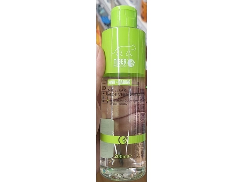 Tiger Moon Kind + Caring Micellar Water, Aloe Vera, 200 mL