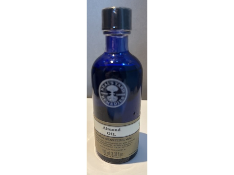 Neal's Tard Remedies Almond Oil, 3.38 fl oz/100 mL
